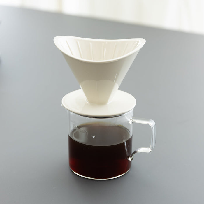 KINTO Ceramic OCT Dripper - 2 Cups | Tortoise General Store