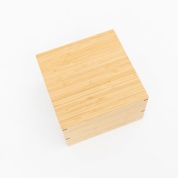 Kosuga Bamboo Tiered Square Lunch Box Set | Tortoise General Store