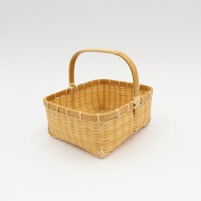 Kosuga Square Basket with Handle | Tortoise General Store