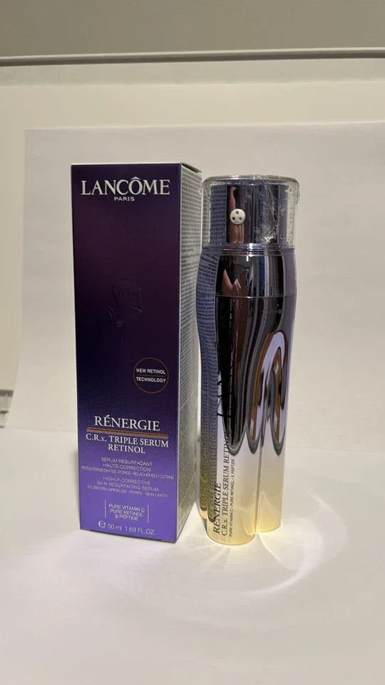 Lancome Renergie C.R.x Triple Serum RETINOL 1.7 oz / 50mL New in Box