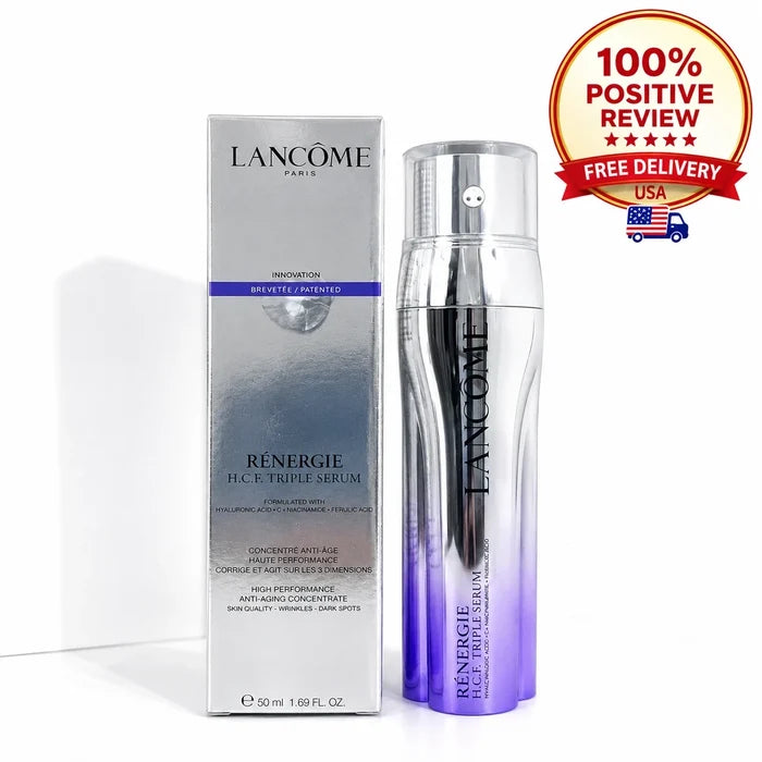 Lancome Renergie H.C.F Triple Serum ANTI-AGING 1.7oz /50mL FULL SZ SEAL BOX