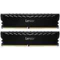 Lexar 2x8GB THOR DDR4 3600 UDIMM XMP Memory with Black heatsink. Dual pack – product image