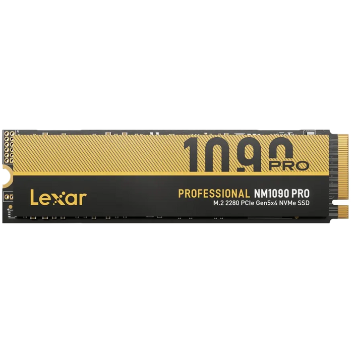 Lexar NM1090 PRO 1TB PCIe Gen5x4 M.2 NVMe, up to 14000 MB/s read and 10000 MB/s write – product image