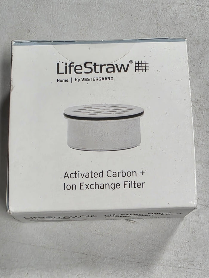 LifeStraw Home Activated Carbon + Ion Exchange Replacement Filter 1pk  for water pitchers and dispensers