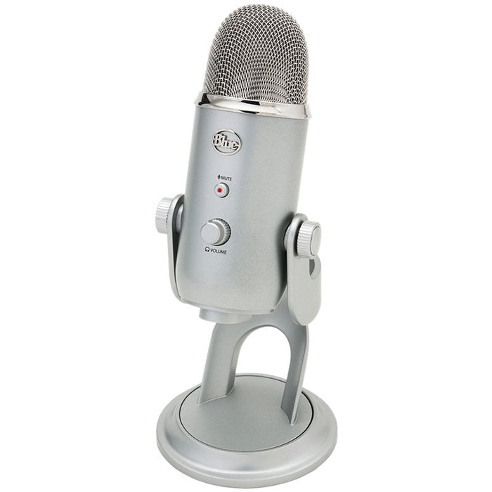 Logitech Blue Yeti Microphone - Silver - USB