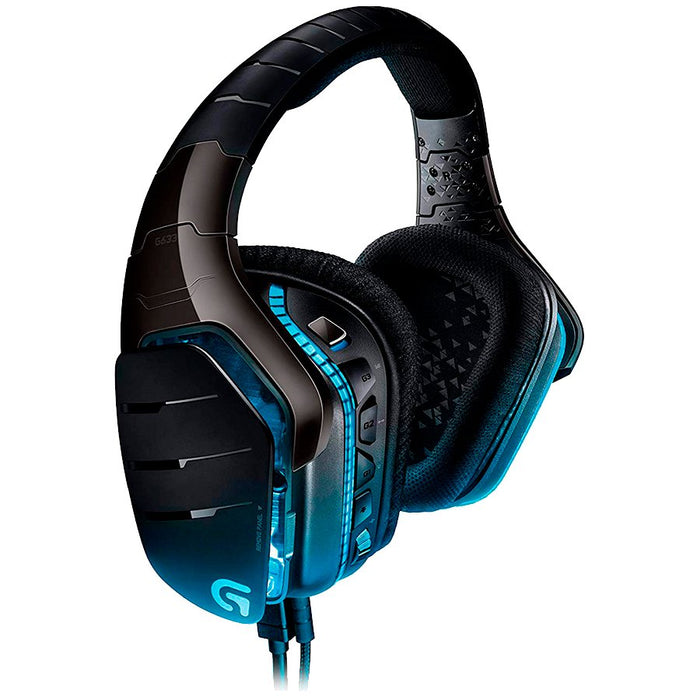 Logitech G635 Lightsync Wired Gaming Headset 7.1 - Black - USB – alternate product view 3