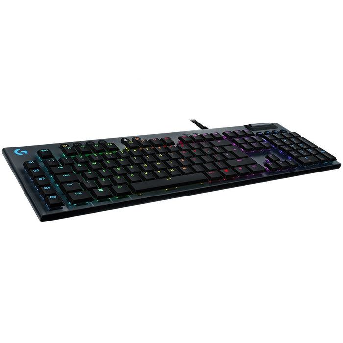 Logitech G815 Corded Lightsync Mechanical Gaming Keyboard - Carbon - Linear