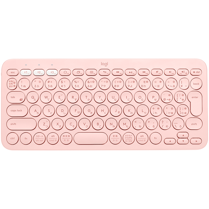 Logitech K380 Multi - Device Bluetooth Keyboard - Rose - product photo