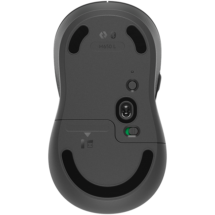 Logitech M650L Signature Bluetooth Mouse - Graphite - image 4