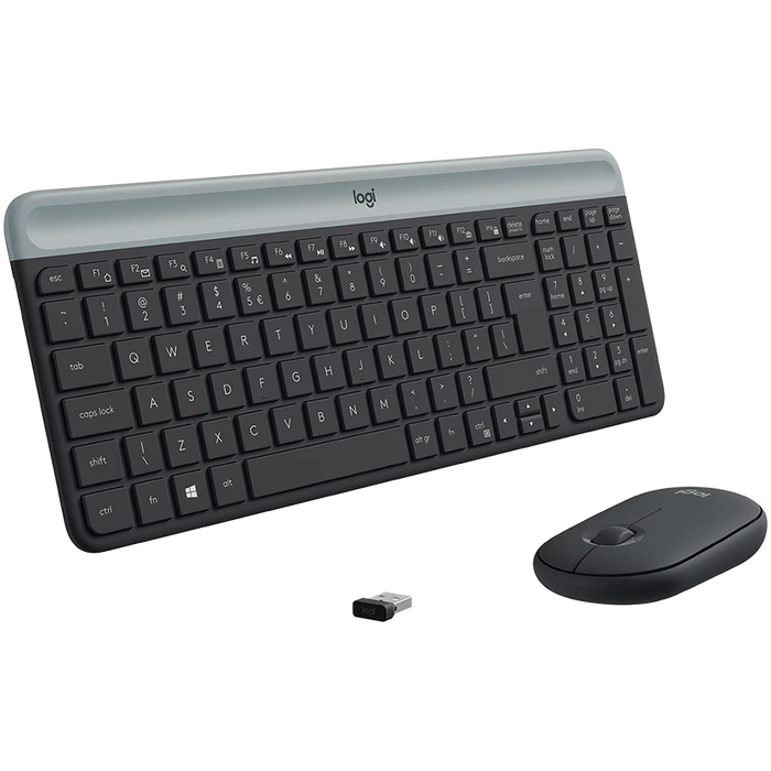 Logitech MK470 Slim Wireless Combo - Graphite - image 4