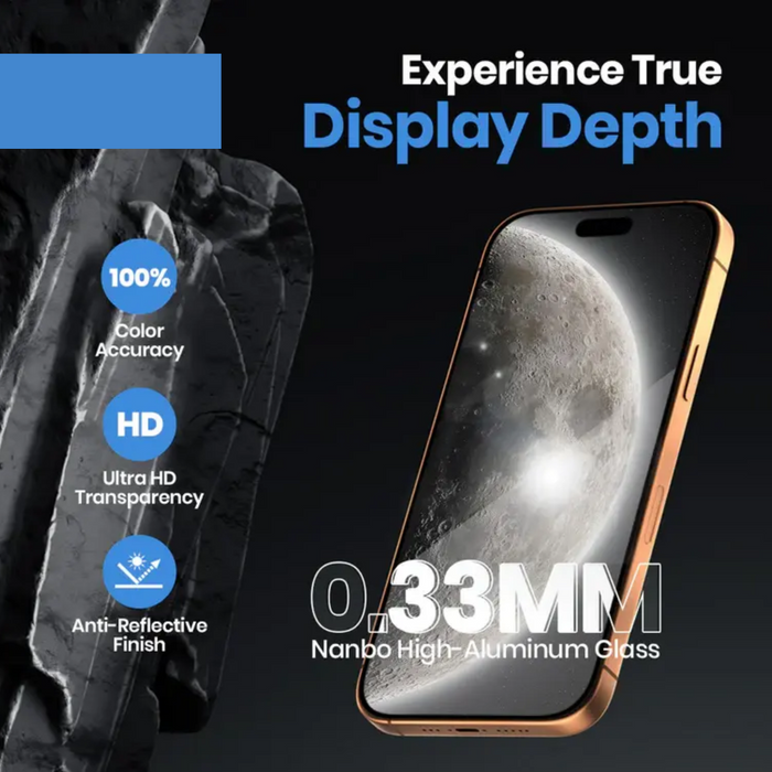 Magic Box Privacy Tempered Glass with Alignment Tray & Nanbo High Aluminium Technology for Google Pixel 9 Pro