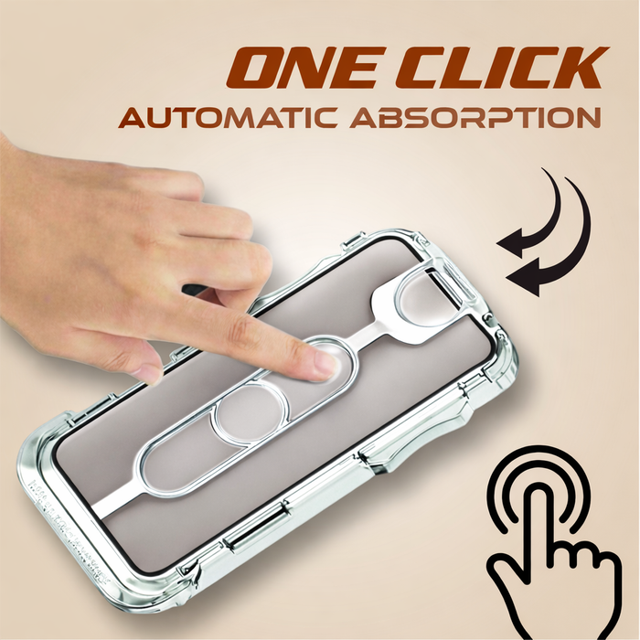 Magic Glass Box With Auto-Align Installation for iPhone 15 Pro