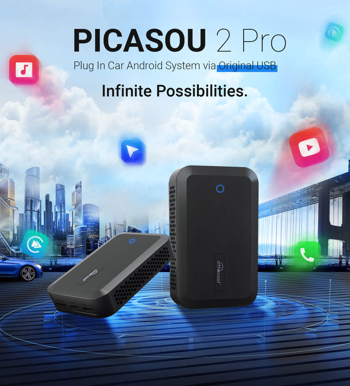 PICASOU 2 PRO Carplay AI Box(for North America)