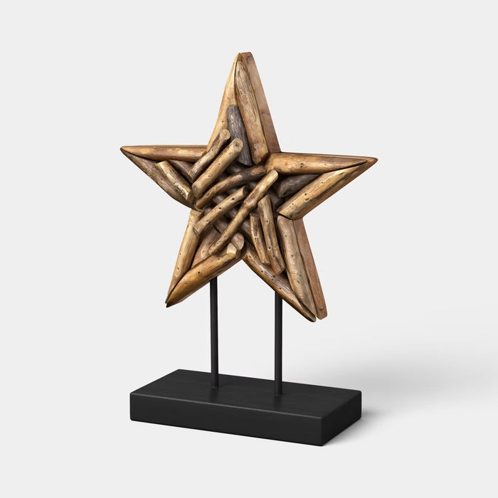 Medium Driftwood Star Decor - Threshold™ - Some Damage due to Shipping (see pictures)