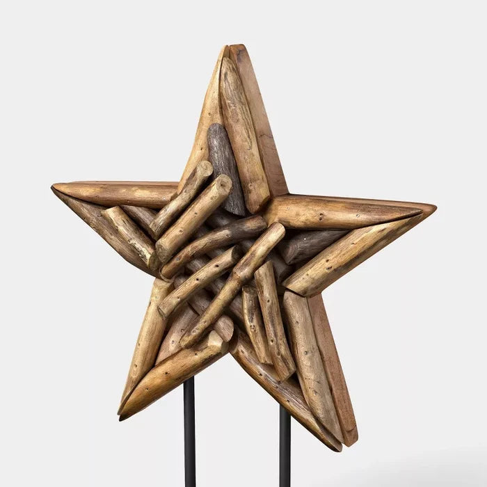 Medium Driftwood Star Decor - Threshold™ - Some Damage due to Shipping (see pictures)