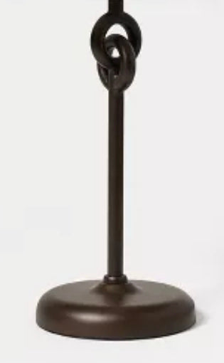 Metal Ring Table Lamp BASE Black - Threshold™ designed with Studio McGee(clearance)