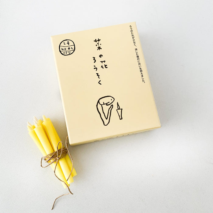 Nanohana candles - tortoise general store