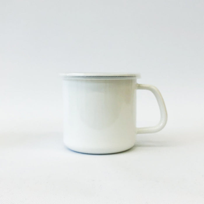 Noda Horo Enamel Stocker with handle - tortoise general store
