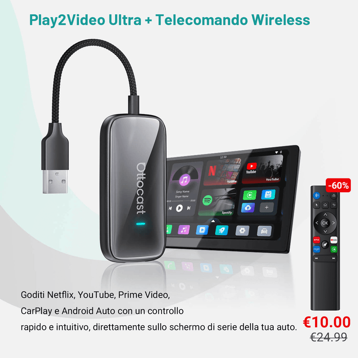 Play2Video Ultra + Telecomando