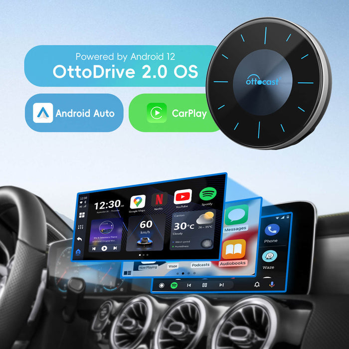 (🆕Offerta limitata nel tempo €100) Ottocast® OttoAibox P3 CarPlay AI Box