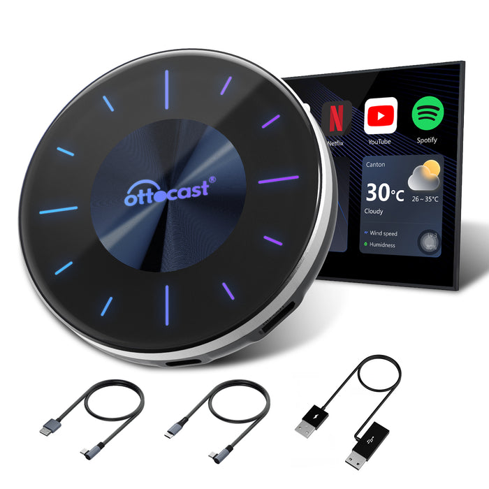 (🆕Offerta limitata nel tempo €100) Ottocast® OttoAibox P3 CarPlay AI Box