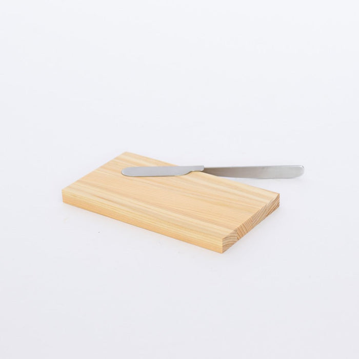 Oku Hinoki Board with Knife | Tortoise General Store