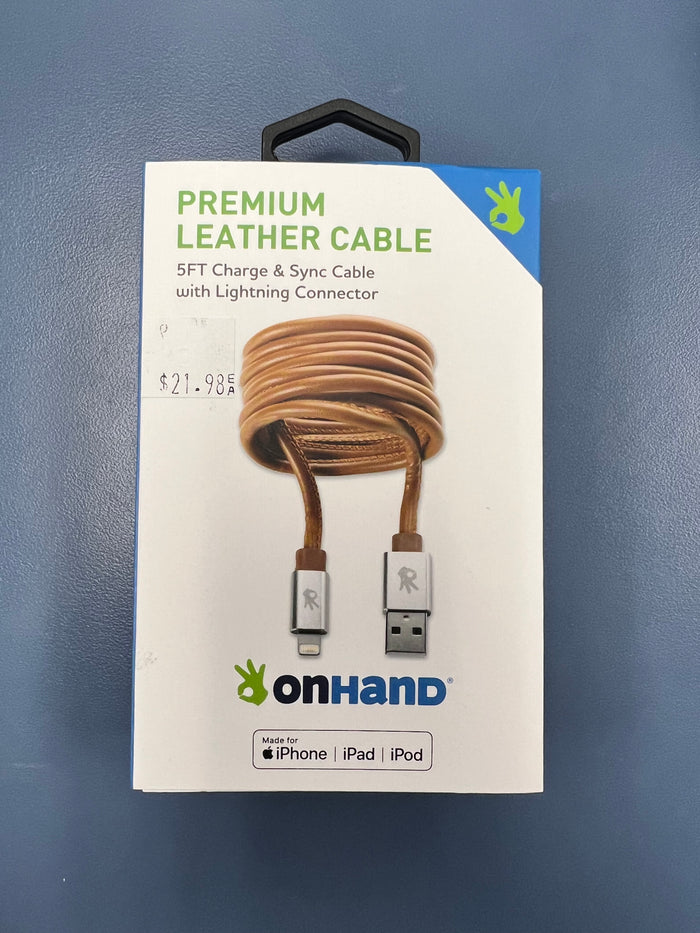 Onhand iPhone 5ft Charger