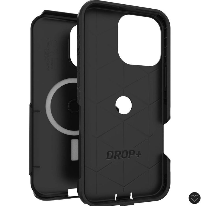 Otterbox iPhone 16 Pro Max commuter series case with MagSafe - black: plastic - OPEN BOX
