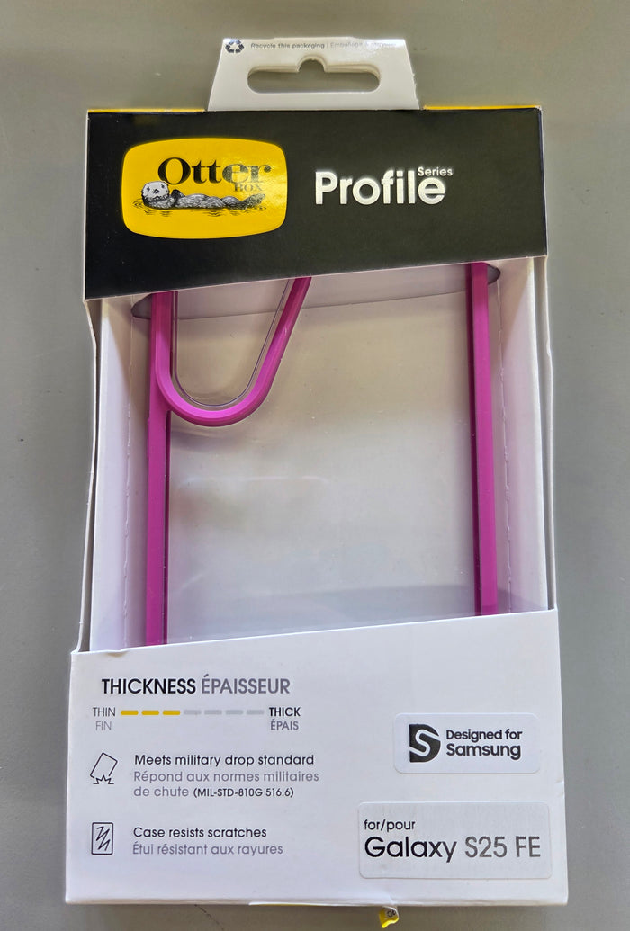 Otterbox profile case pink awakening for Samsung Galaxy S25 FE - OPEN BOX