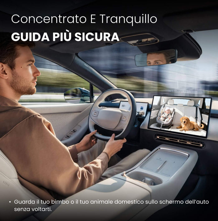 OTTOCAST® Cabin Care Adattatore CarPlay Wireless con Monitoraggio