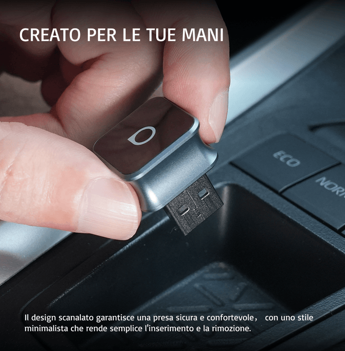 OTTOCAST® Mini Cube 3.0 Adattatore Wireless CarPlay e Android Auto