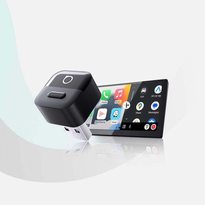 Ottocast® Mini Pico, adattatore CarPlay/Android Auto wireless