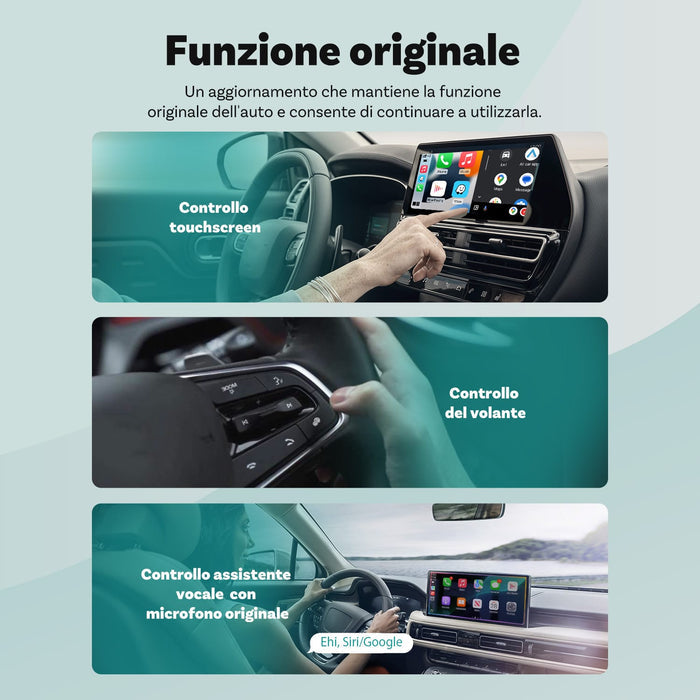 Ottocast Mini Wireless CarPlay/Android Auto Adattatore