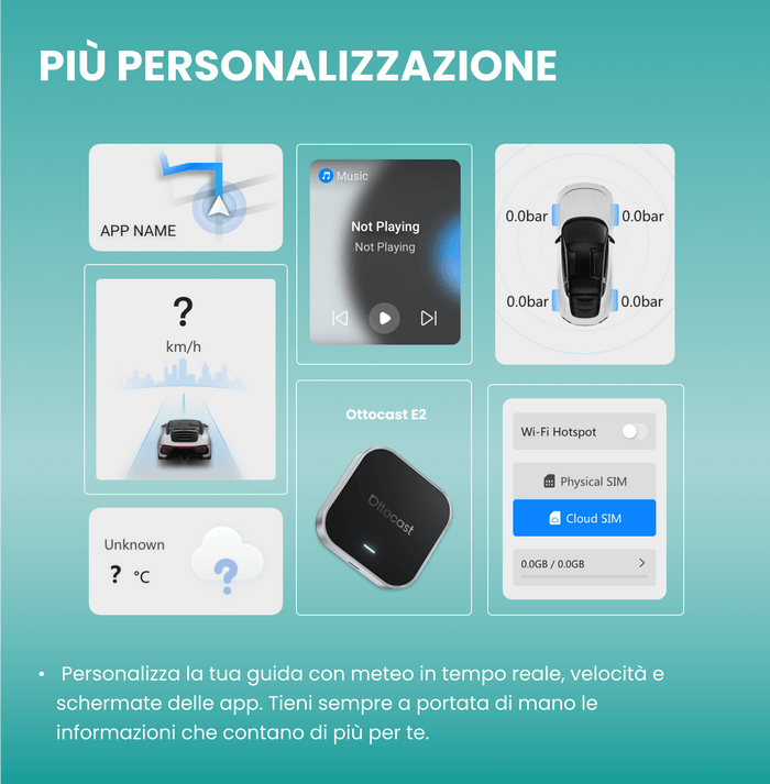 Ottocast® OttoAibox E2 CarPlay AI Box