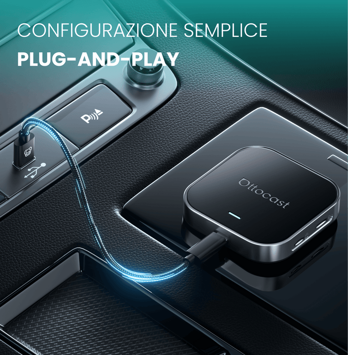 Ottocast® OttoAibox E2 CarPlay AI Box