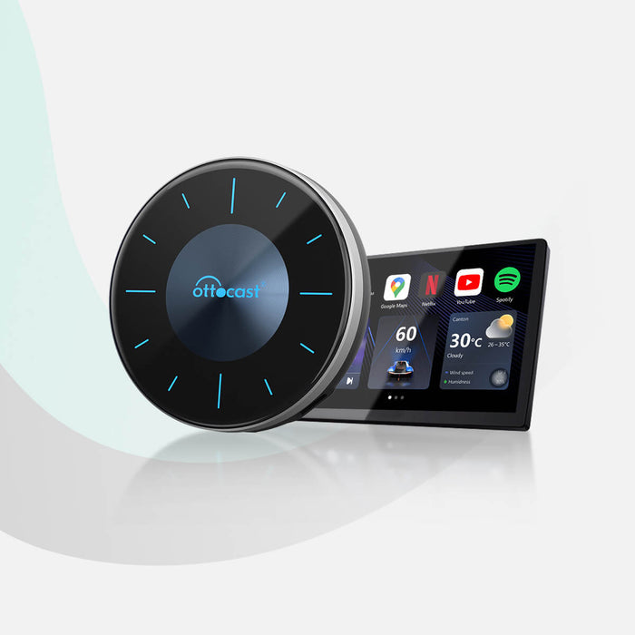 OTTOCAST® P3 CarPlay  AI Box Wireless mit Netflix und YouTube