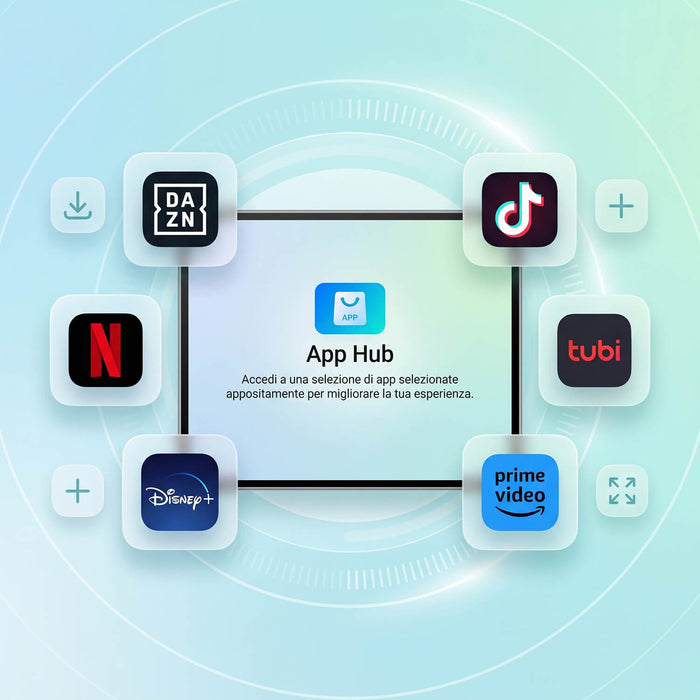 OTTOCAST® Play2Video Ultra Adattatore All-in-1 Con App Hub