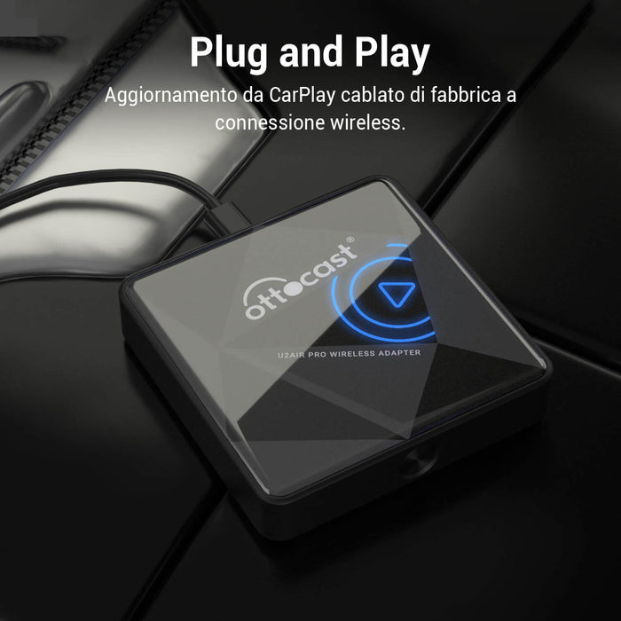 OTTOCAST® U2AIR Pro Adattatore CarPlay Wireless