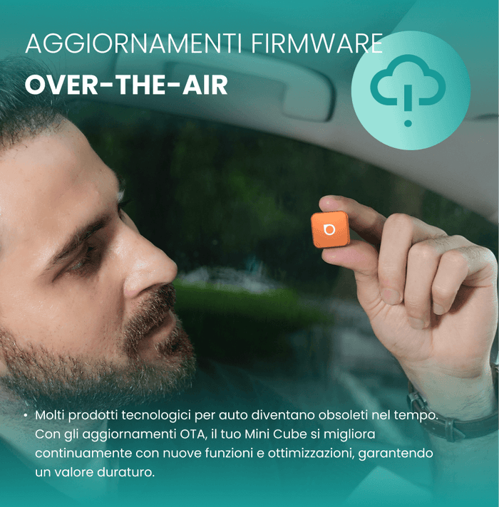 OTTOCAST®Mini cube 3.0 Adapter - Cosmic Orange