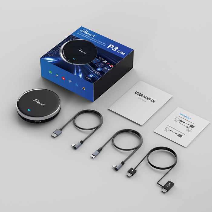 OTTOCAST®OttoAibox P3 Lite CarPlay AI Box