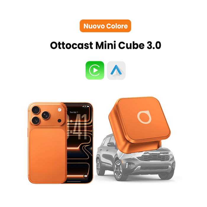 Ottocst® mini cube 3.0 Adapter - Cosmic Orange