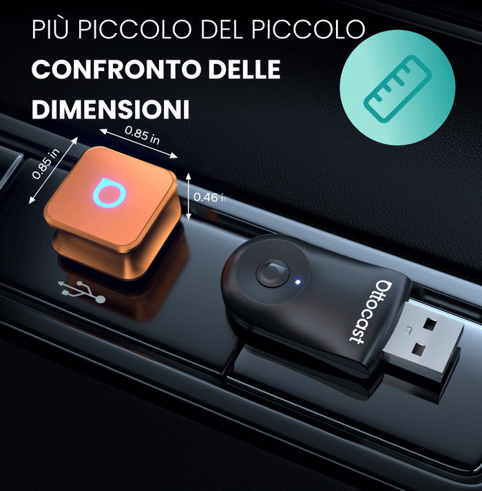 Ottocst® mini cube 3.0 Adapter - Cosmic Orange