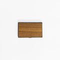 Picus Brass & Light Wood Card Case | Tortoise General Store