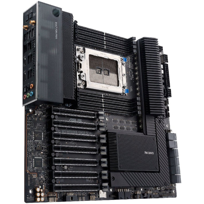 PRO WS WRX80E-SAGE SE WIFI//AMD SWRX8,WRX80,PCIE 4.0,WS MB by ASUS - product photo