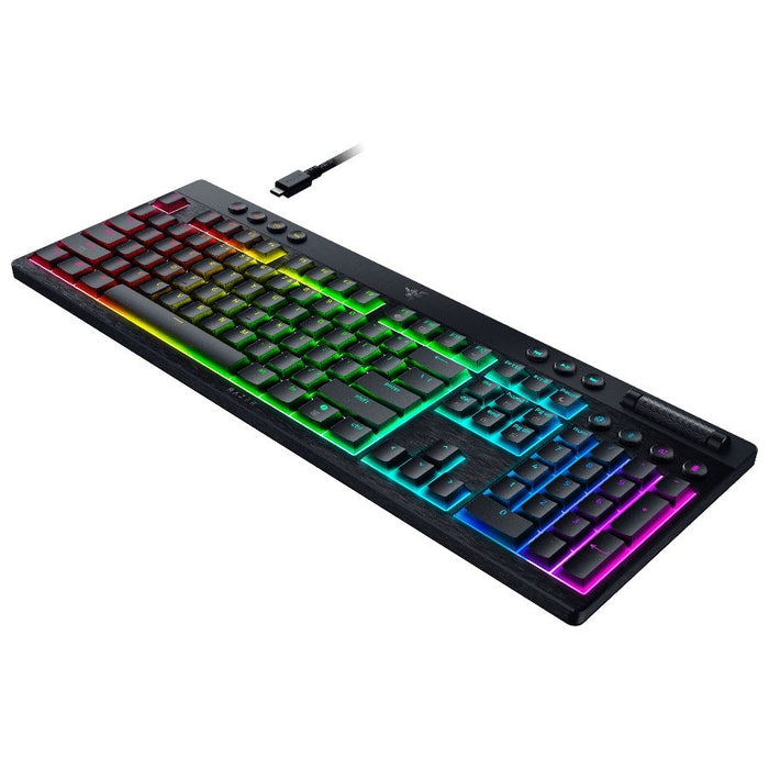 Razer BlackWidow V4 Low-profile HyperSpeed (Green Switch) - US Layout - Gaming Keyboard – alternate product view 2