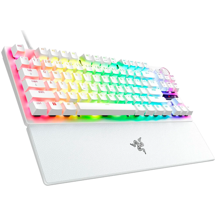 RAZER Huntsman V3 Pro Tenkeyless Gaming Keyboard - White - US Layout – alternate product view 2