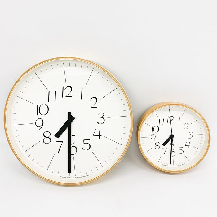 Riki Watanabe Numbers Clock - tortoise general store
