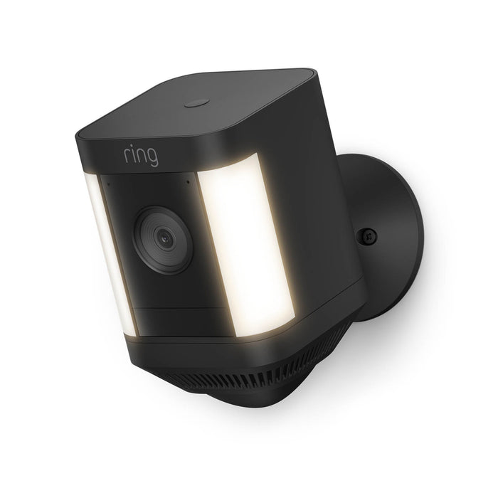 Ring Spotlight Cam Plus Battery - Black
