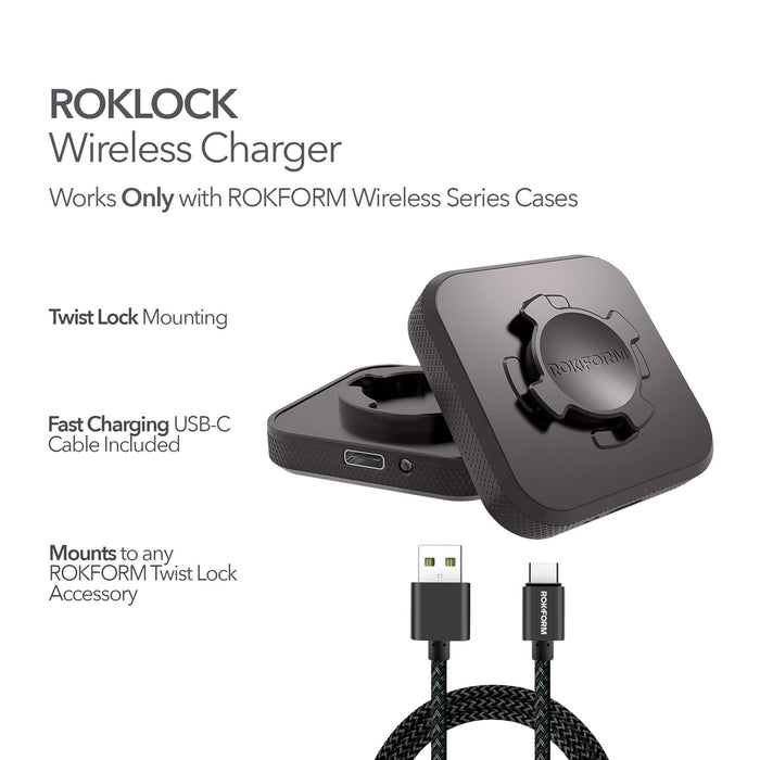 RokLock® Wireless Charger Details - Rokform