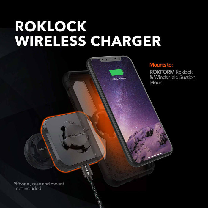 RokLock® Wireless Charger Fast Charging - Rokform